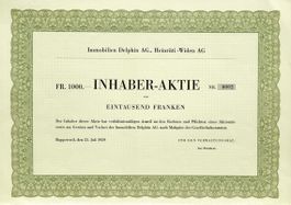 Immobilien Delphin AG, Heinrüti-Widen, Rapperswil - 1959