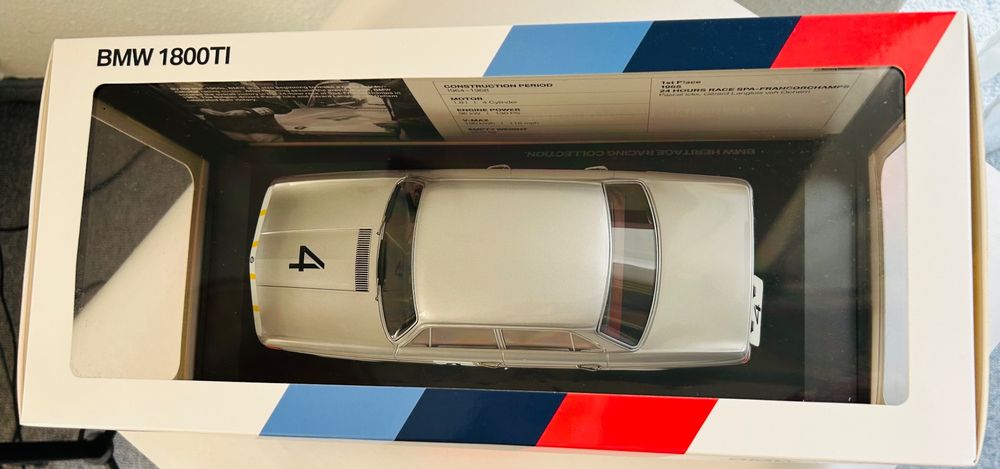 Modellauto BMW 1800 TI /1965/ 1:18 / BMW HERITAGE COLLECTION | Kaufen ...
