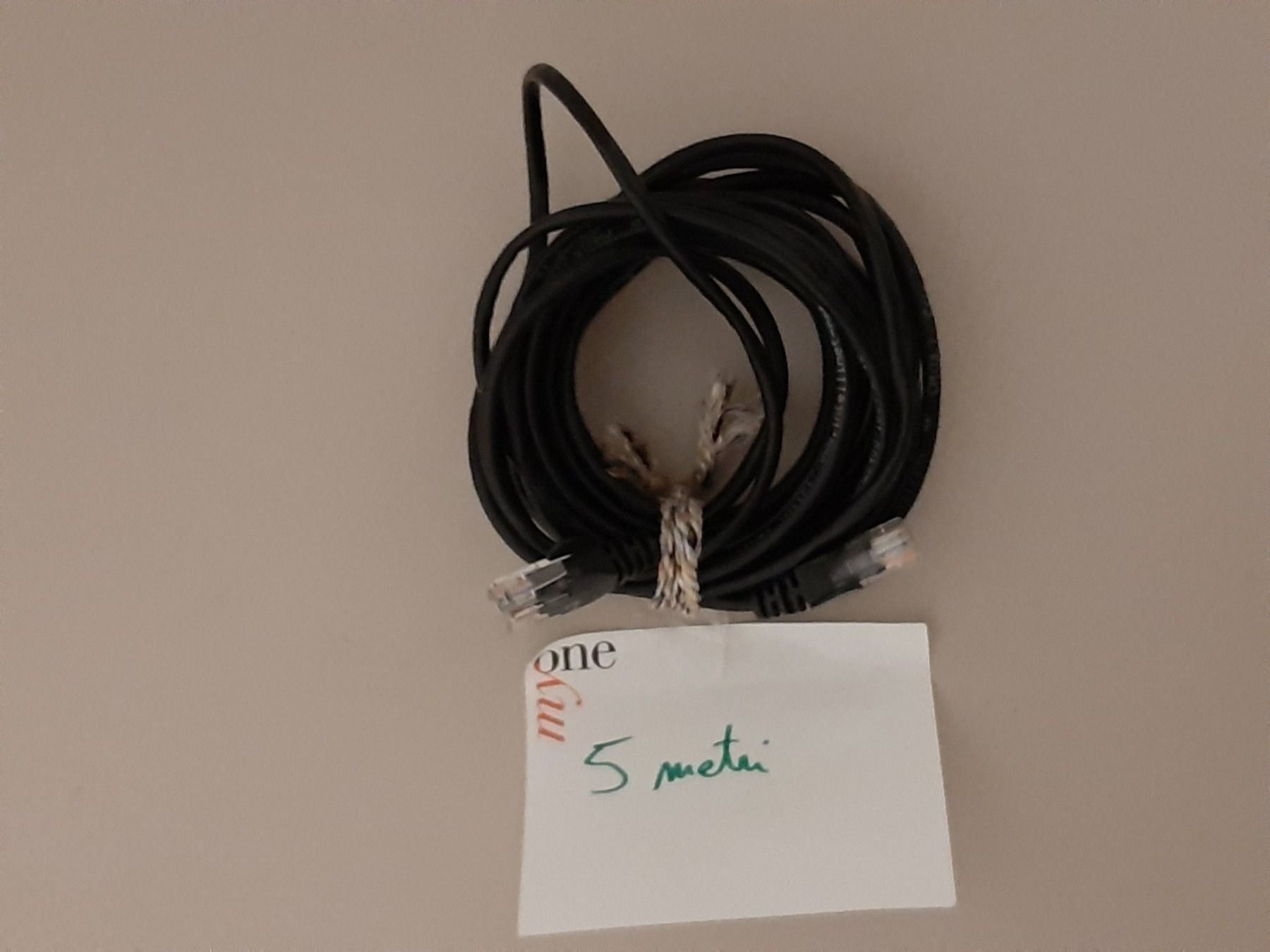 Cavi: Ethernet cable - 500 cm – Usato da Porza venduto da ulletta1