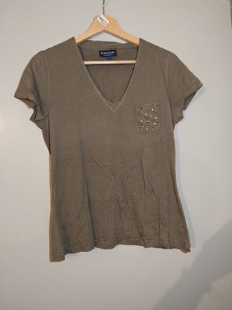 T-Shirt - Olivgrün - Gr. S/M