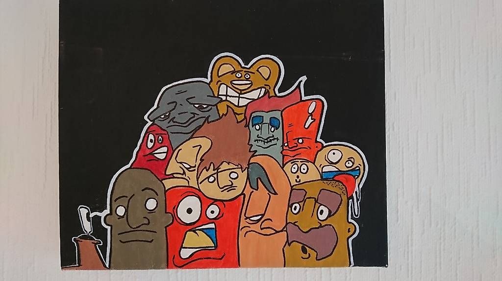 Gemälde: Tableau crazy people 5 – Neu und originalverpackt aus Lausanne von mic_nf2y