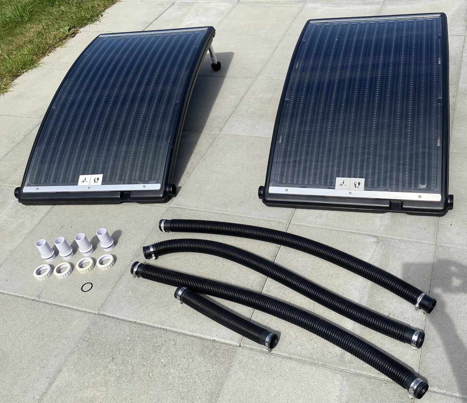 Radiatori: 2 capteurs solaires Steinbach pour piscine et bypass set – Usato da Vauderens venduto da Castafior