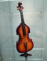 Modell Contrabass, HandWerk, Holz, Unikat! (B.9cmxH.24cm)