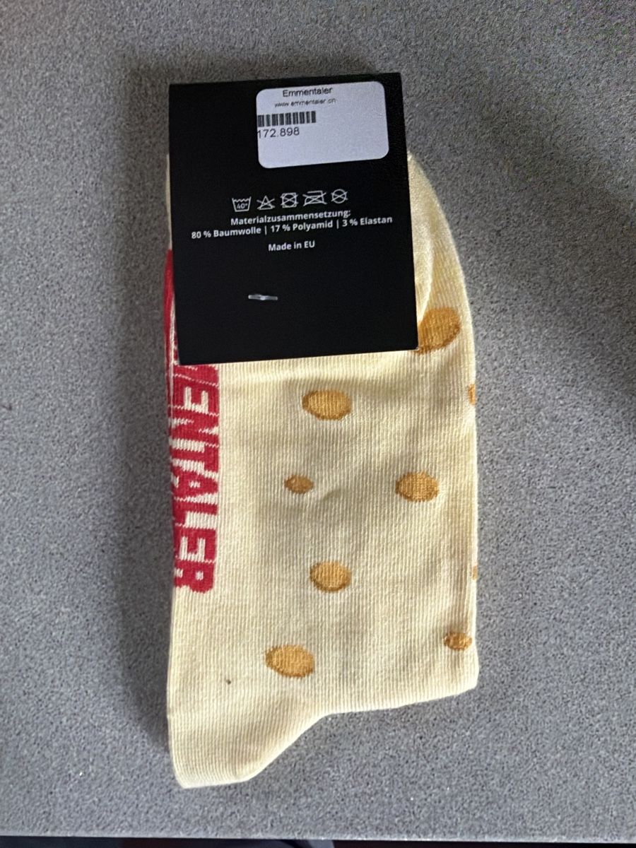 Calze: Emmentaler Socken / Neu – Nuovo e nell'imballaggio originale da Dürnten venduto da solkcim 1