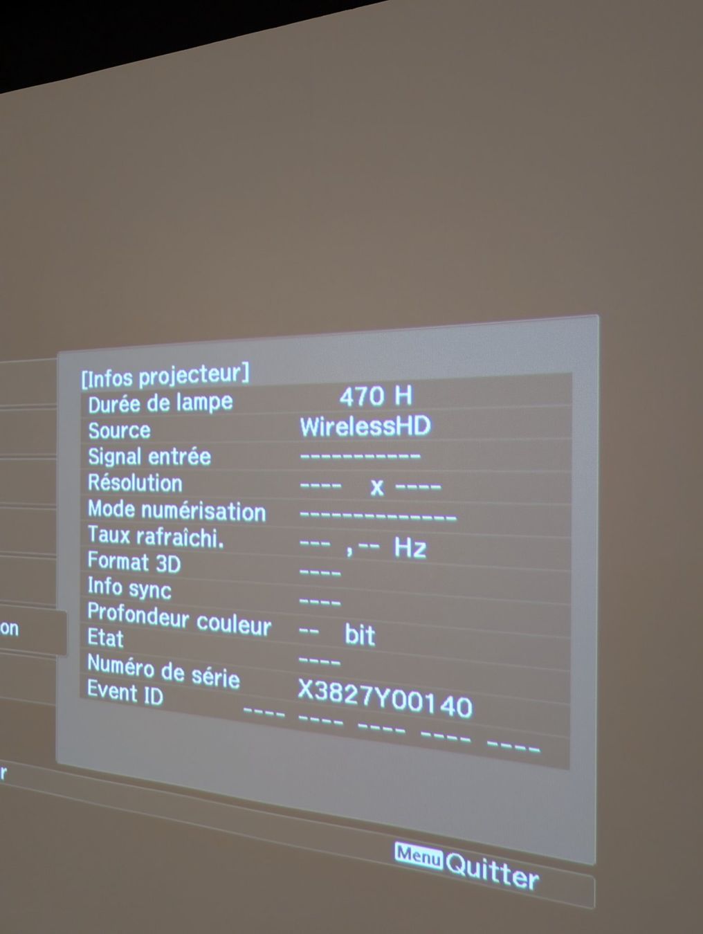 Epson Vidéoprojecteurs: Video projecteur EPSON EH-TW6700w – D'occasion à Martigny par DimilouGilbert 5
