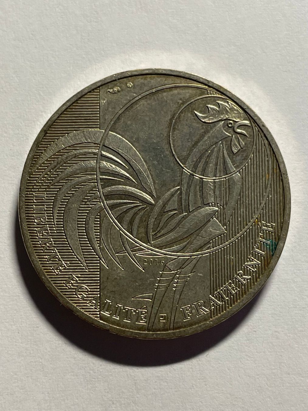Toutes les monnaies: (29) 10 Euros 2016 - Le Coq – D'occasion à Aesch BL par masmusgo