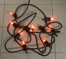 *CHEMINEEE - FLACKER - LICHTKETTE* FUNKTIONSTÜCHTIG