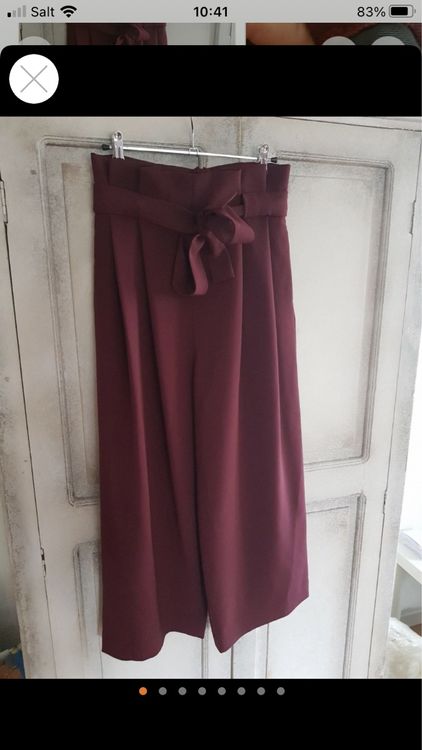 2920115 Grey Bordeaux Culotte Pants