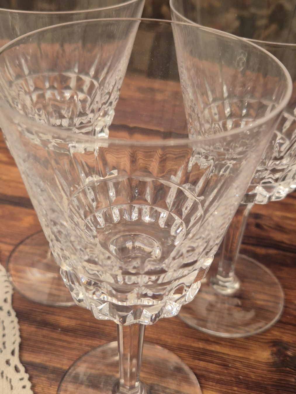 Bicchieri: 4 Kristall Weingläser Vintage Set – Usato da Thun venduto da ThunerSammler 2