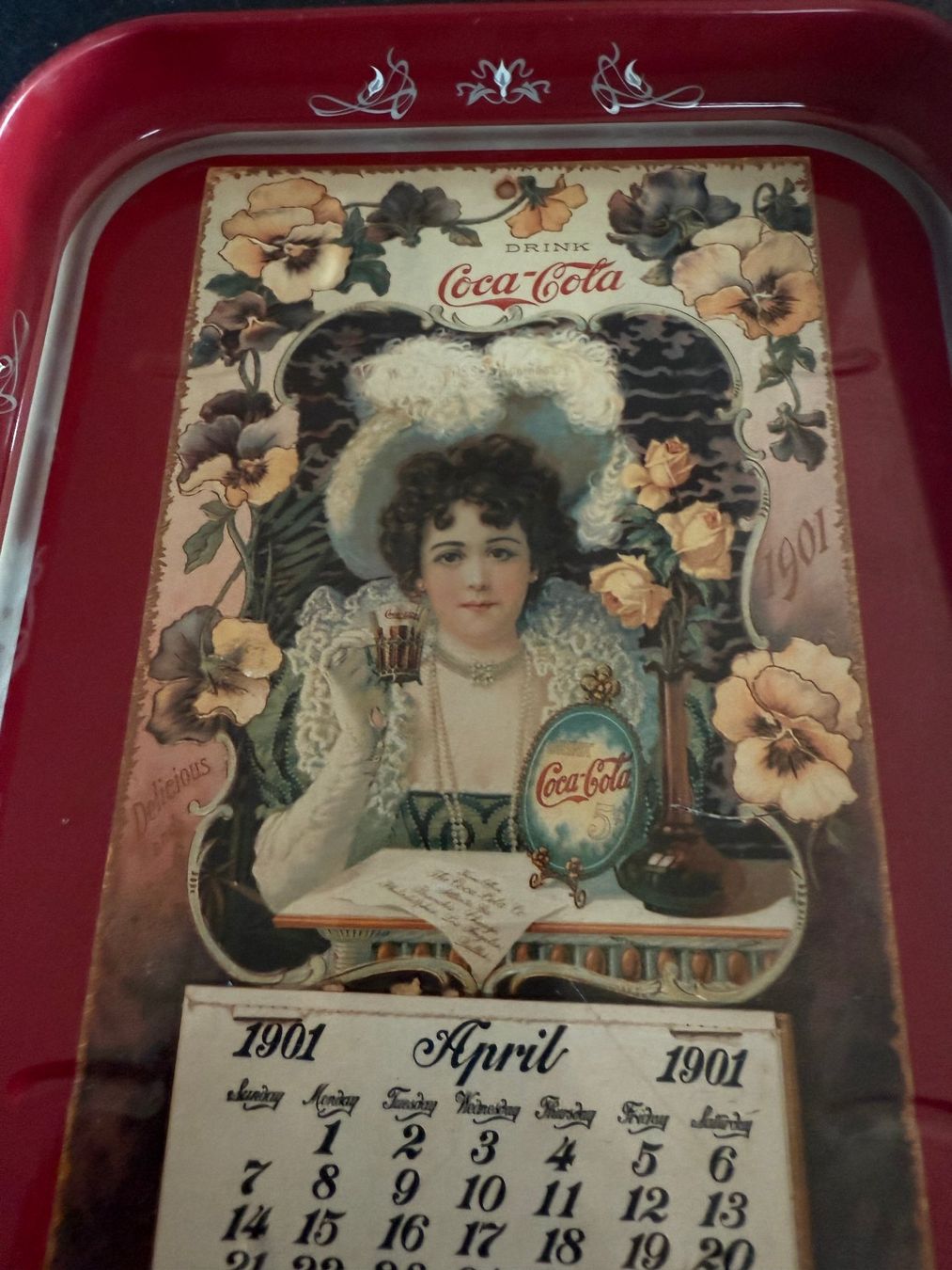 Piatti di portata: Coca Cola Tablett 27 x 21 cm Metall – Usato da Kirchdorf AG venduto da coco123 1