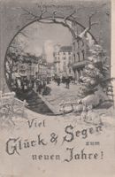 St.Gallen-Hechtplatz-Karte gelaufen 1905