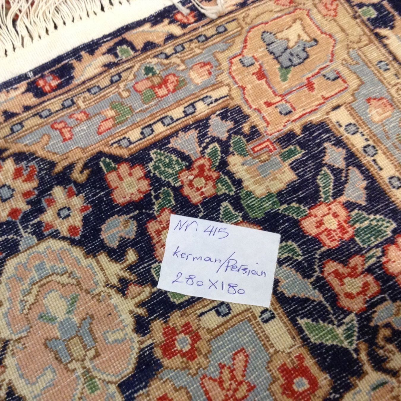 Tappeti: Kerman Orientteppich, 280x180 cm, N 415 – Usato da Zürich venduto da Hemmat 9