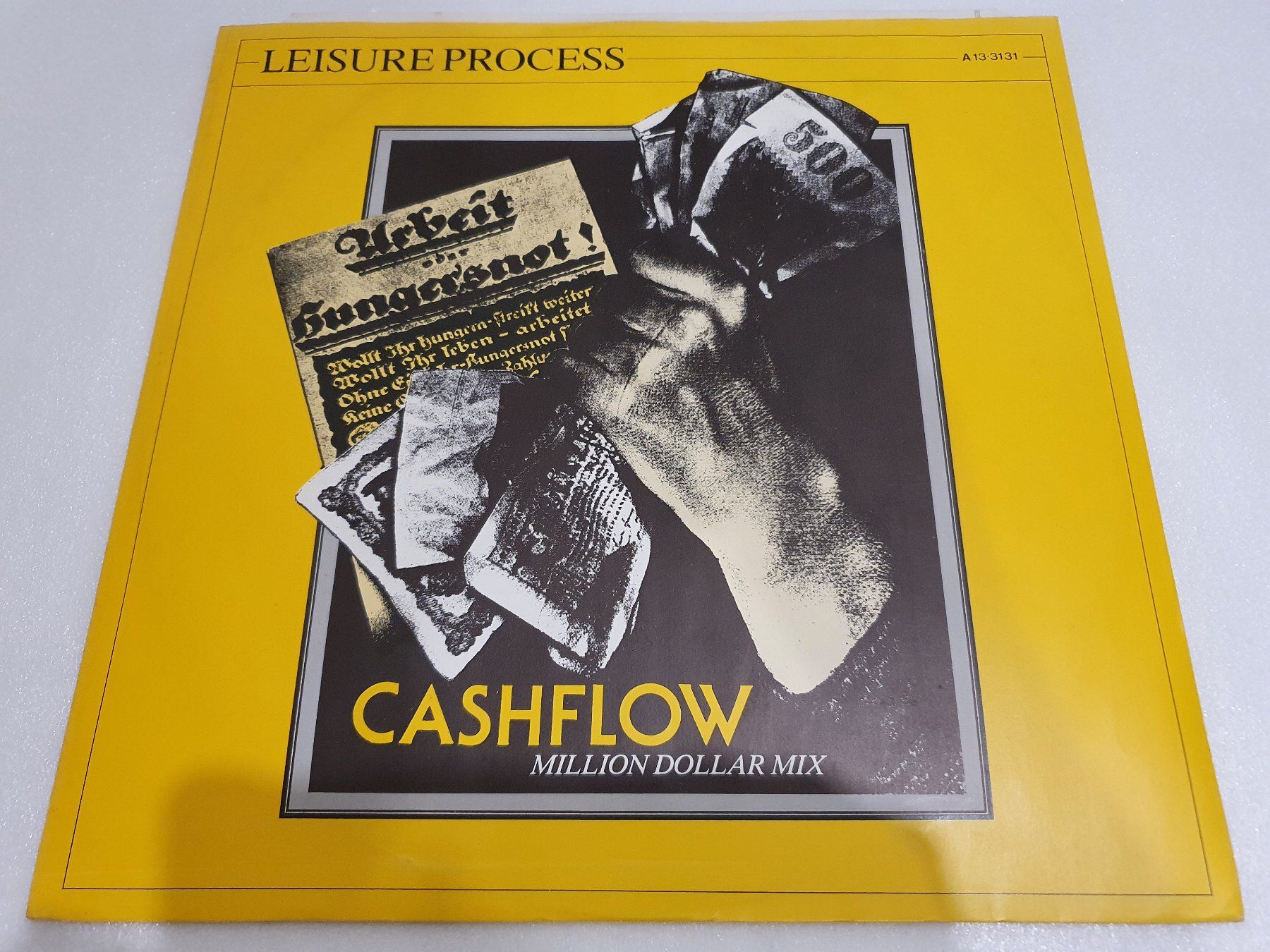 Dischi in vinile: Leisure Process – Cashflow (Maxi, Synth-pop) – Usato da Uster venduto da Vinyl-Leidenschaft