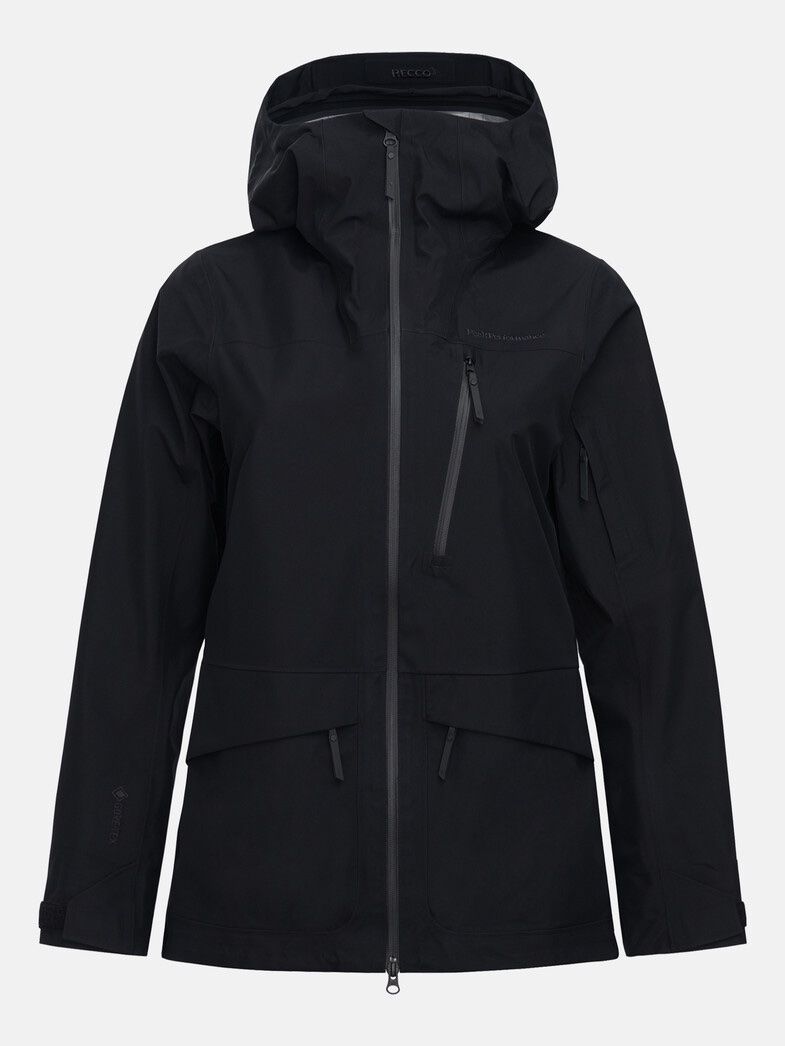 Peak Performance Giacche: Peak Performance Gore-Tex Jacke, schwarz, Gr. M Vertical – Usato da Zürich venduto da snowow