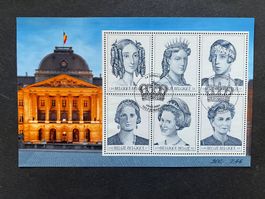 2001  Belgien Königsfamilie Block Erstag (A366)