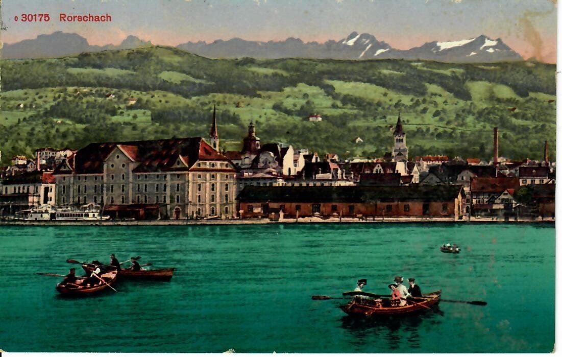 Cartoline postali: Rorschach – Usato da Hochdorf venduto da Ziegel-16