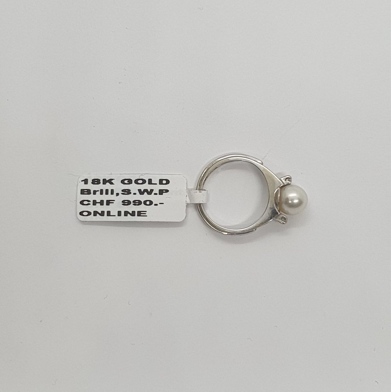 Ringe: Echt 18K Gold - S.W.P, Brillant Ring – Gebraucht aus Luzern von Luzern-Goldhaus 2