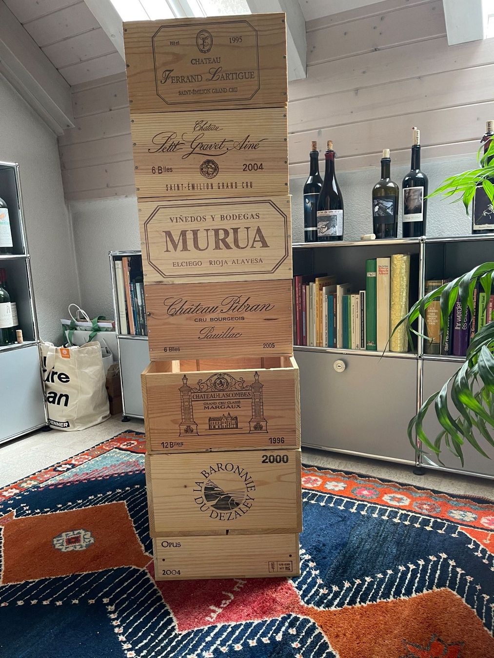 Articoli in legno: Dekorative Weinkisten – Usato da Hettiswil venduto da Grange17