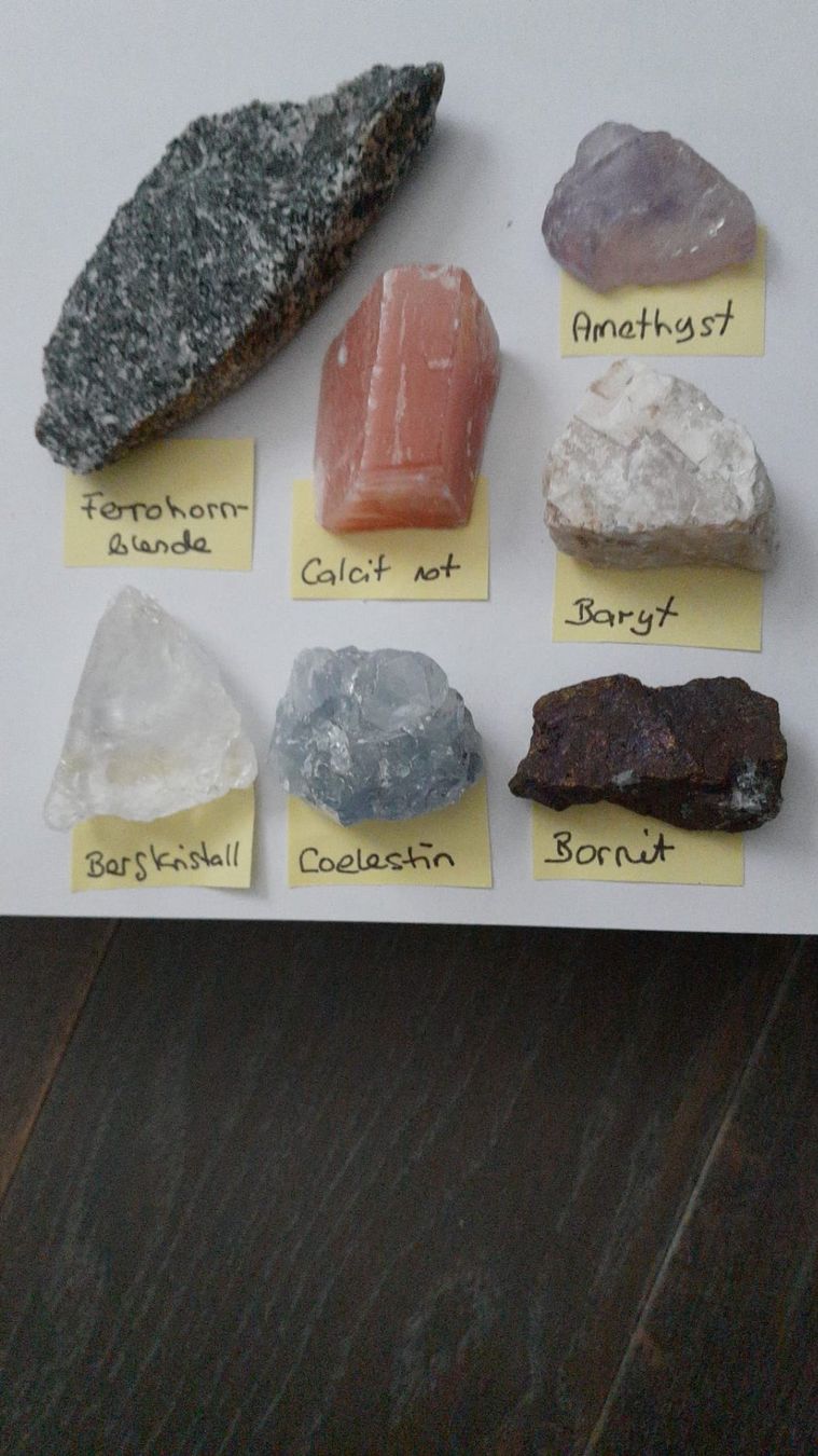 Minerali & Pietre curative: Naturkraft-Set 8 mit Coelestin – Usato da Amriswil venduto da jae_9kvl