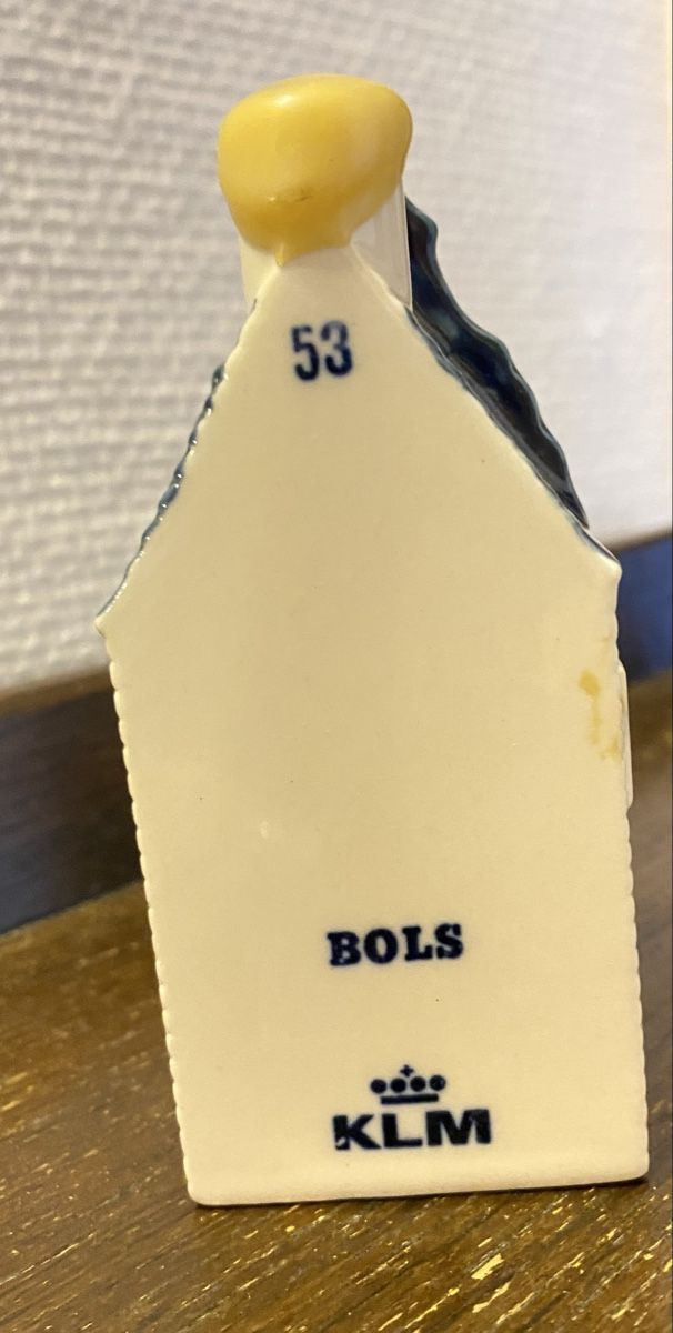 Statuette: 5 KLM Bols Häuser im Delft Blau – Nuovo (secondo la descrizione) da Russikon venduto da Honolulu-2019 9
