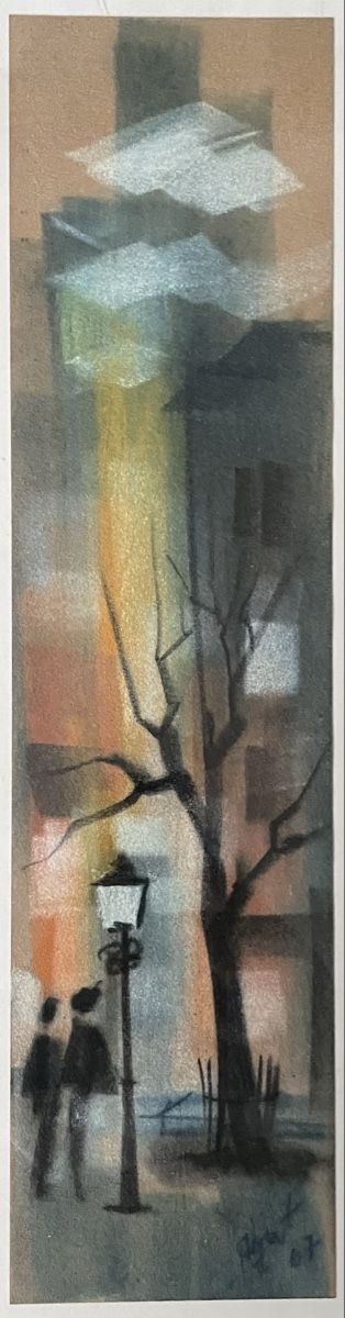 Dipinti: Pastel attr. Agustoni – Usato da Biel/Bienne venduto da Galaq