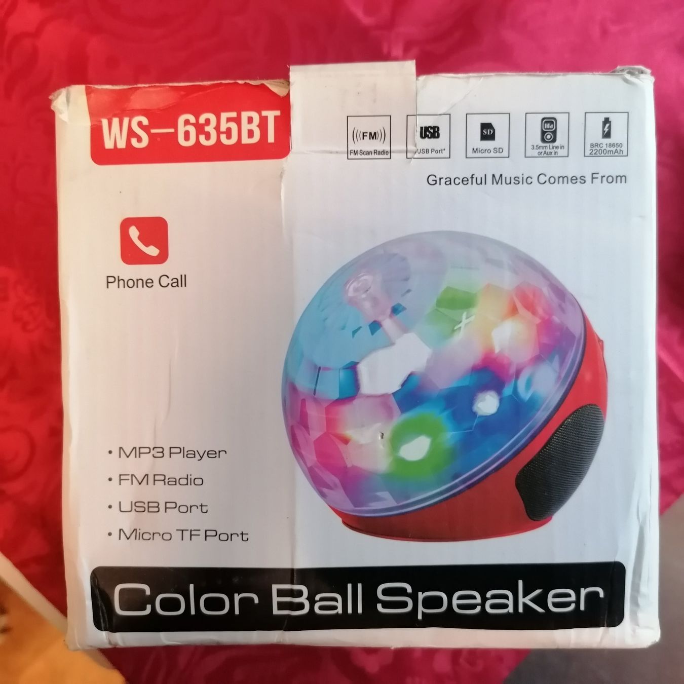 Radio: Color Ball Speaker – Nuovo (secondo la descrizione) da Trimmis venduto da hasso123