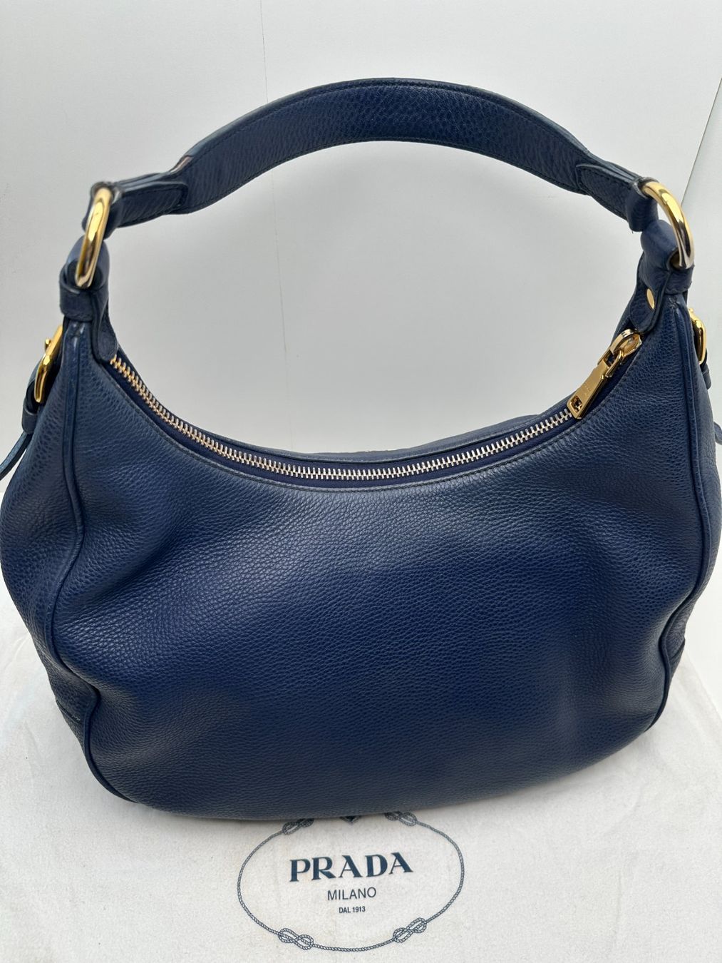 Prada Taschen für Damen: Prada Vitello Daino Hobo + dust bag – Gebraucht aus Genève von rosebud635 1