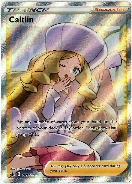 Pokémon Sammelbilder & Trading cards: Caitlin (CRE 189) – Gebraucht aus  von