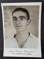 FUSSBALL F.C.LA CHAUX-DE-FONDS JEAN-PIERRE ROULET 1934