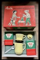 Original Melitta Kaffeeset Kinder 50er 60er Puppenspielzeug