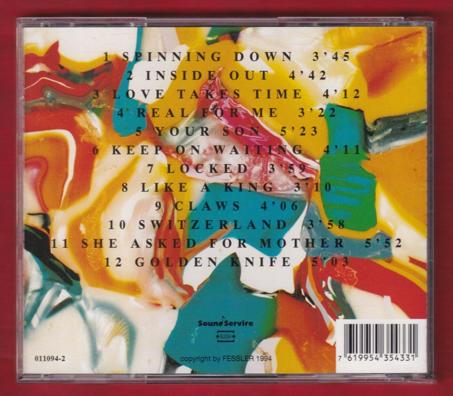 CD: Fessler - Pulse (CD) CH-Rock – Usato da Zürich venduto da Pfluftl2000 1