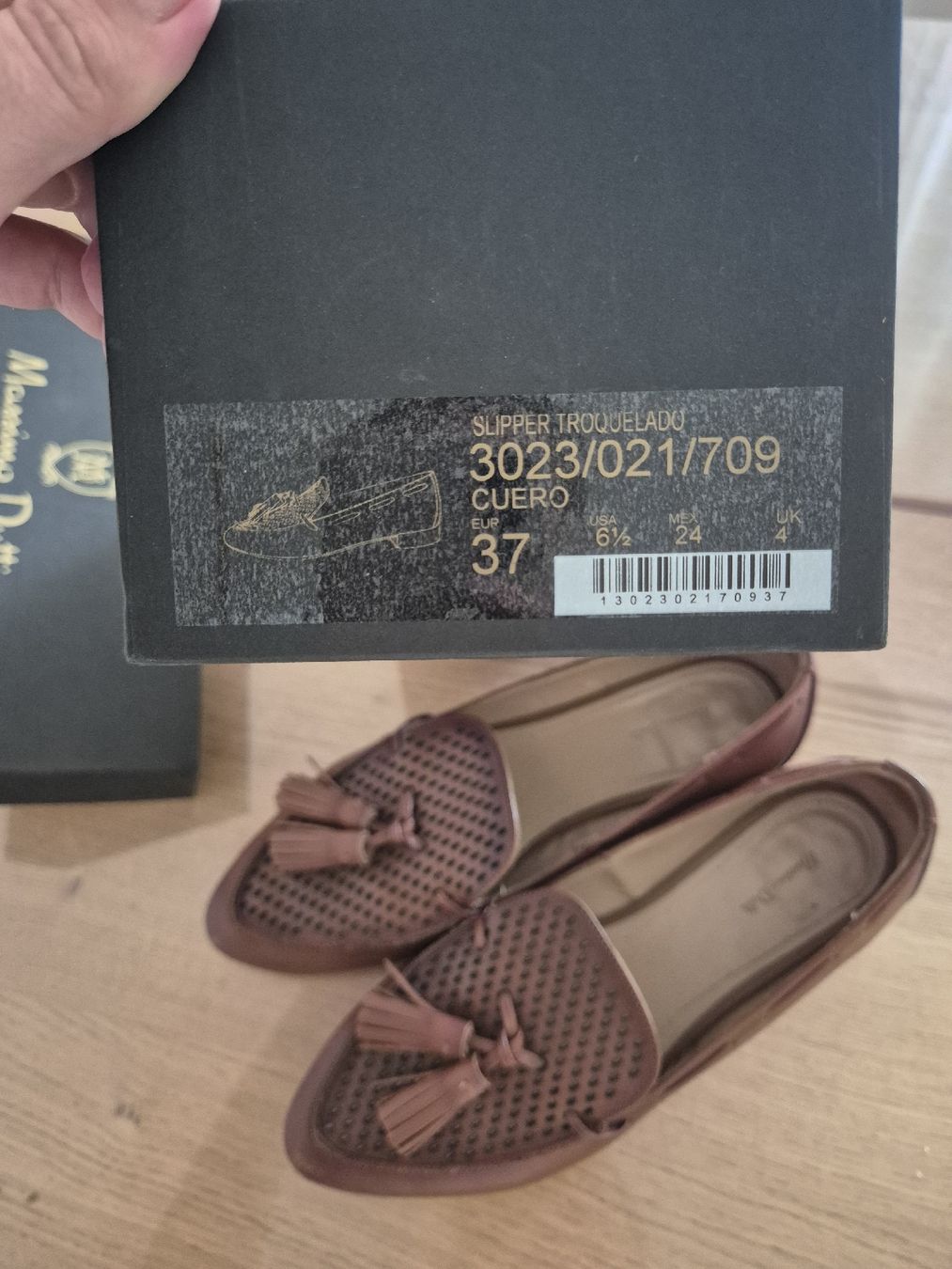 Massimo Dutti Scarpe da donna: Massimo Dutti Slipper, Gr. 37, Fransen - Top Zustand! – Usato da Winterthur venduto da ann_7lxx 3