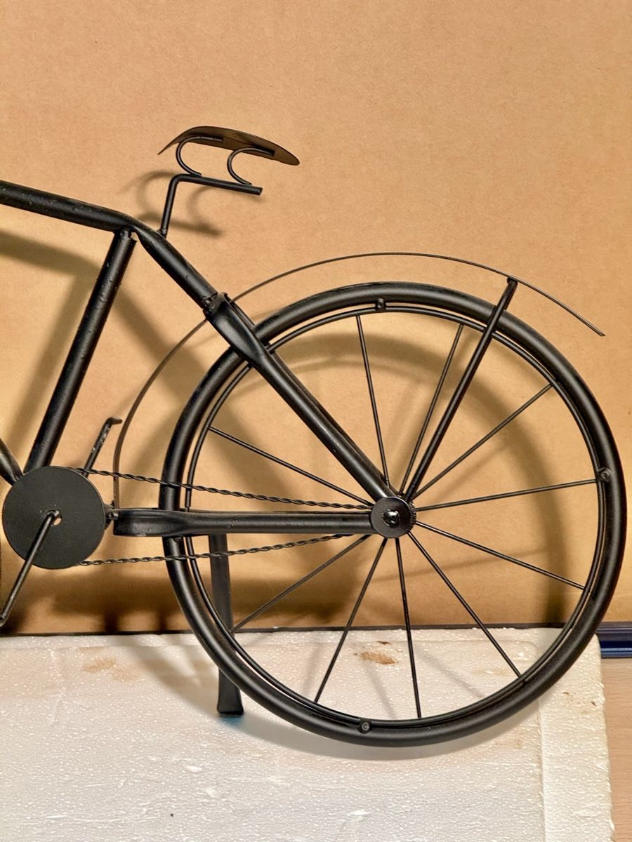Orologi: Vintage Bicycle Clock - Unique Home Decor - Metal Frame – Usato da Lausanne venduto da artnouveau04 2