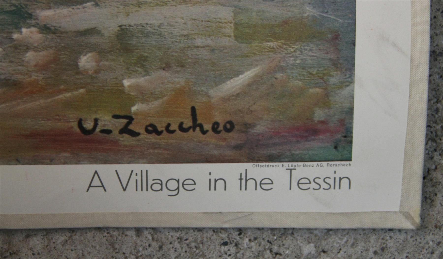 Foto & Immagini: Schulwandbild "Tessinerdorf" Tessin – Usato da Birrwil venduto da brandschatz_birrwil 3