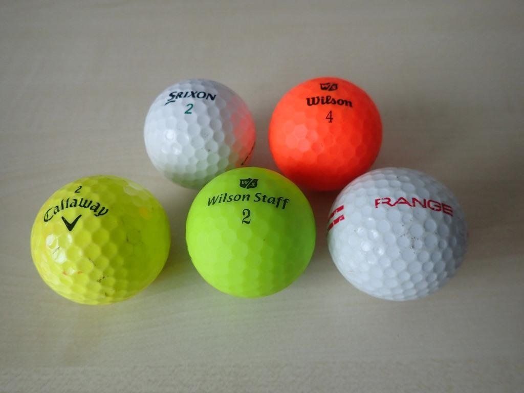 Palloni: 5 Golfbälle Srixon Wilson Callaway – Usato da Galgenen venduto da Marc98 1