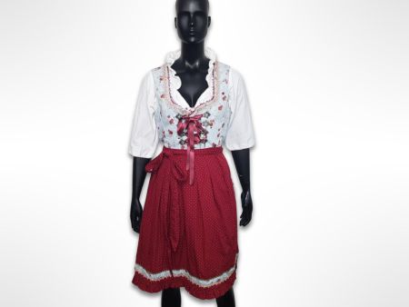 STOCKERPOINT Dirndl mit Bluse und Schürze