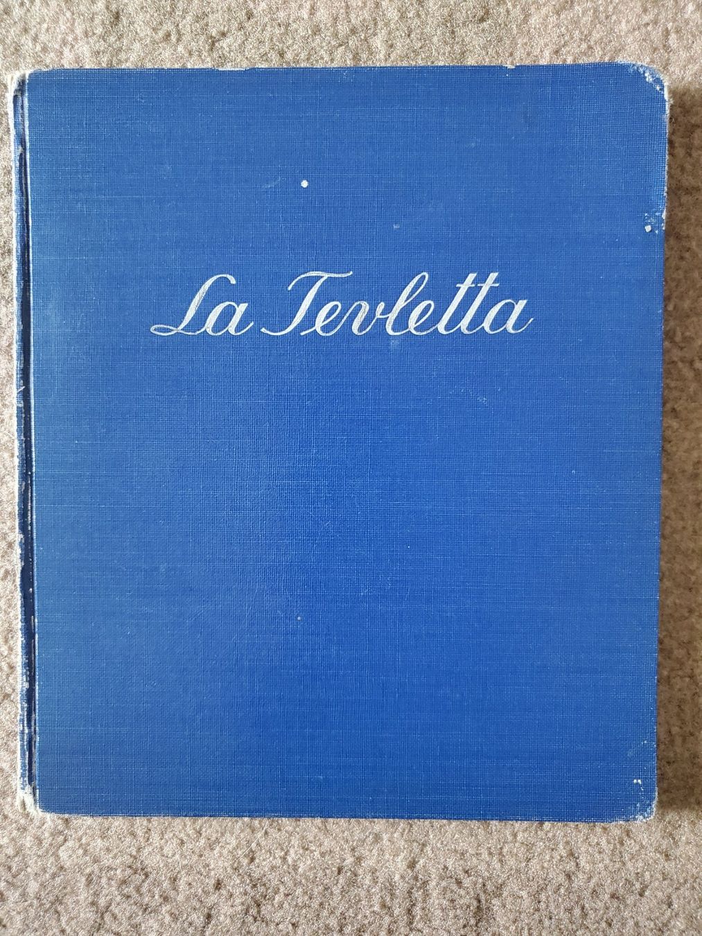 Libri: La Tevletta - Dr. Robert Ganzoni – Usato da Opfikon venduto da Steins_Siedlung