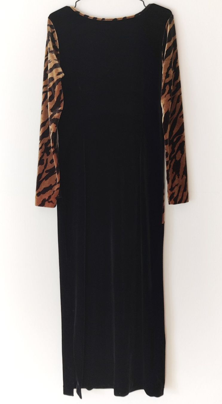 Vestiti: NICE CONNECTION Festliches Samt-Kleid Maxi Länge Gr.38 – Usato da Winterthur venduto da Lotusherz 3
