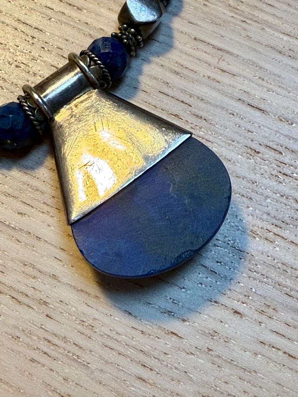 Ketten: Tibetische Lapislazuli - Silber Kette – Gebraucht aus Zürich von Elena_8 5