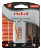 1 Stück ROTEL Alkaline Batterie 9V 6LR61 NEU&OVP!