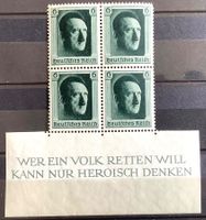 1937 Deutsches Reich Ausschnitt aus Block 7 **