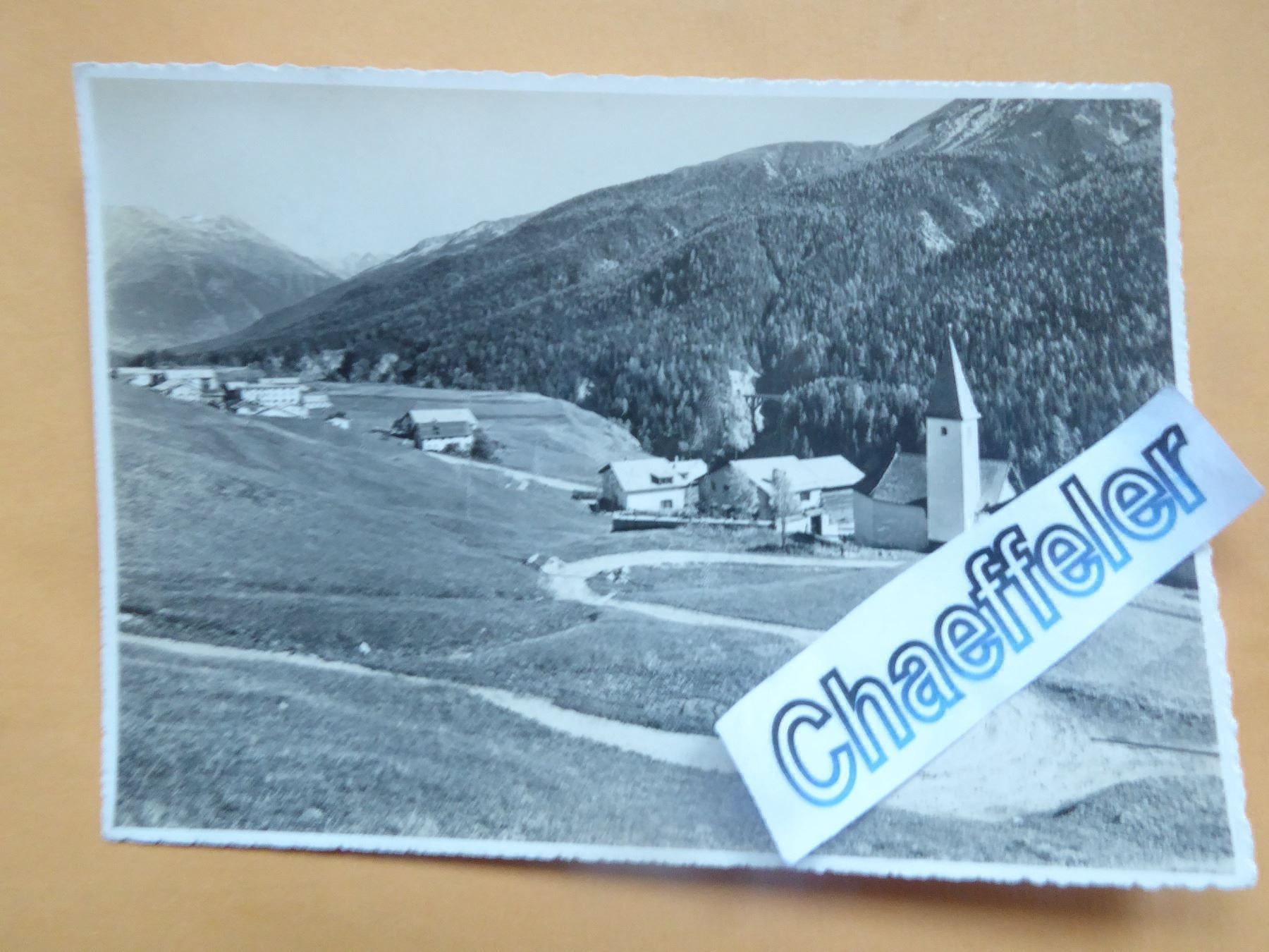 Ansichtskarten: 1952 Brail  Engadin – Gebraucht aus Zürich von Chaeffeler