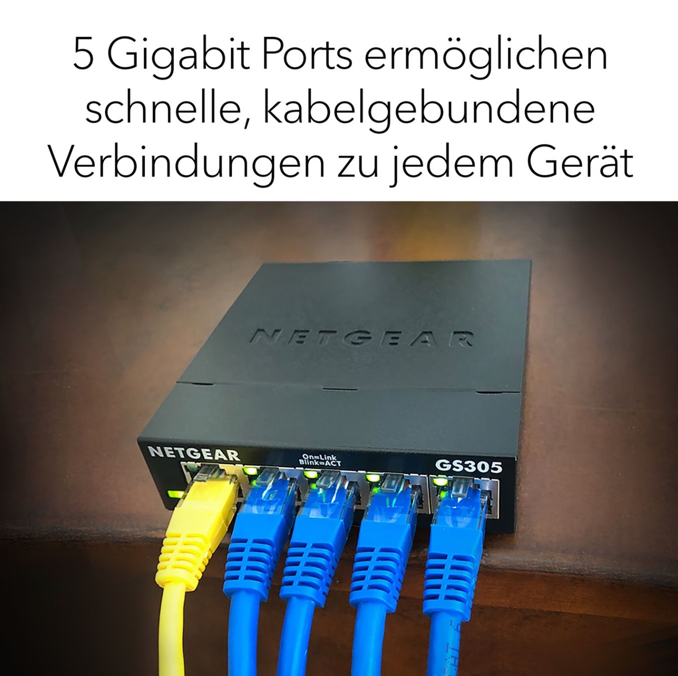 Netgear Hub & Switch: Netgear GS305 Network Switch – Usato da Bülach venduto da Second-Chance 5