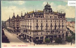 Luzern - Hotel Monopol - Litho