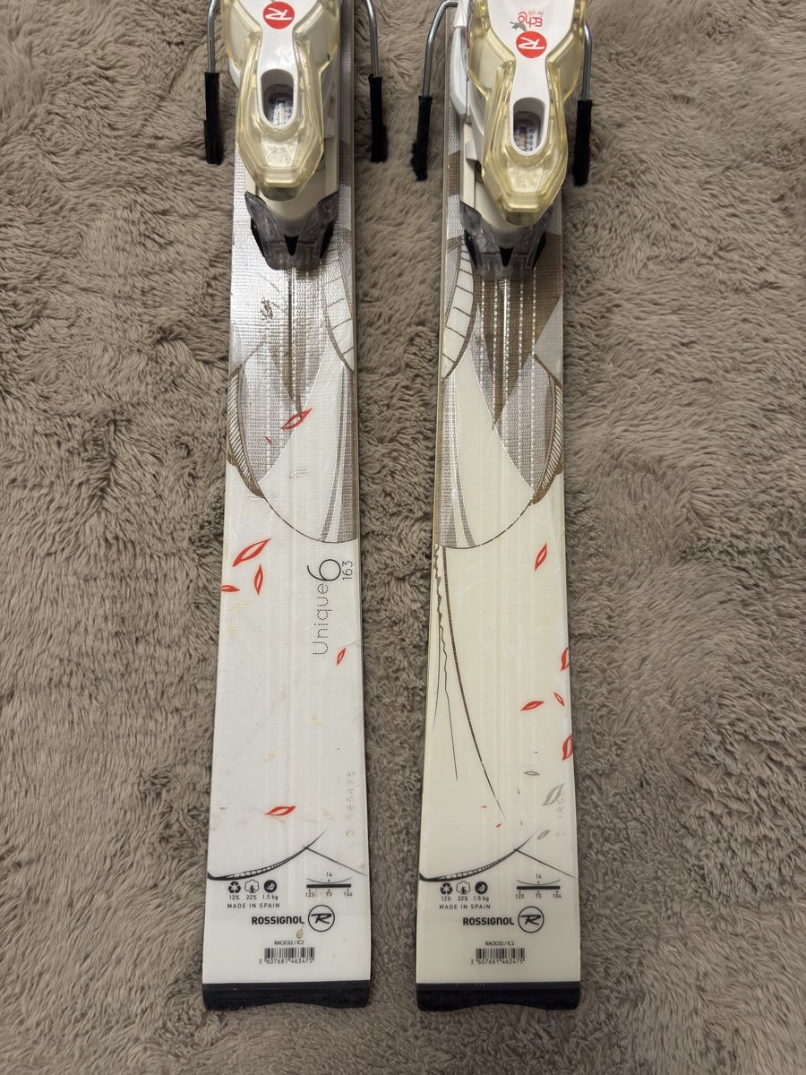 Rossignol Sci: Rossignol Unique 6 Ski 163cm – Usato da Dietlikon venduto da Ajan.001 3