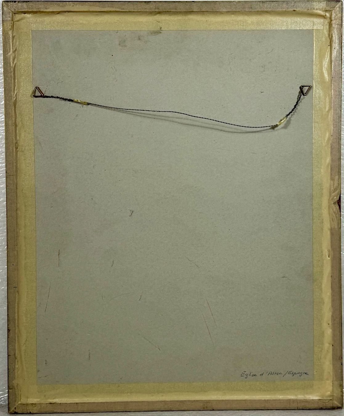 Gemälde: A.CHAUDET AQUARELL (SPANIEN)SIGNIERT MIT RAHMEN – Gebraucht aus Gersau von grafik-kunst 7