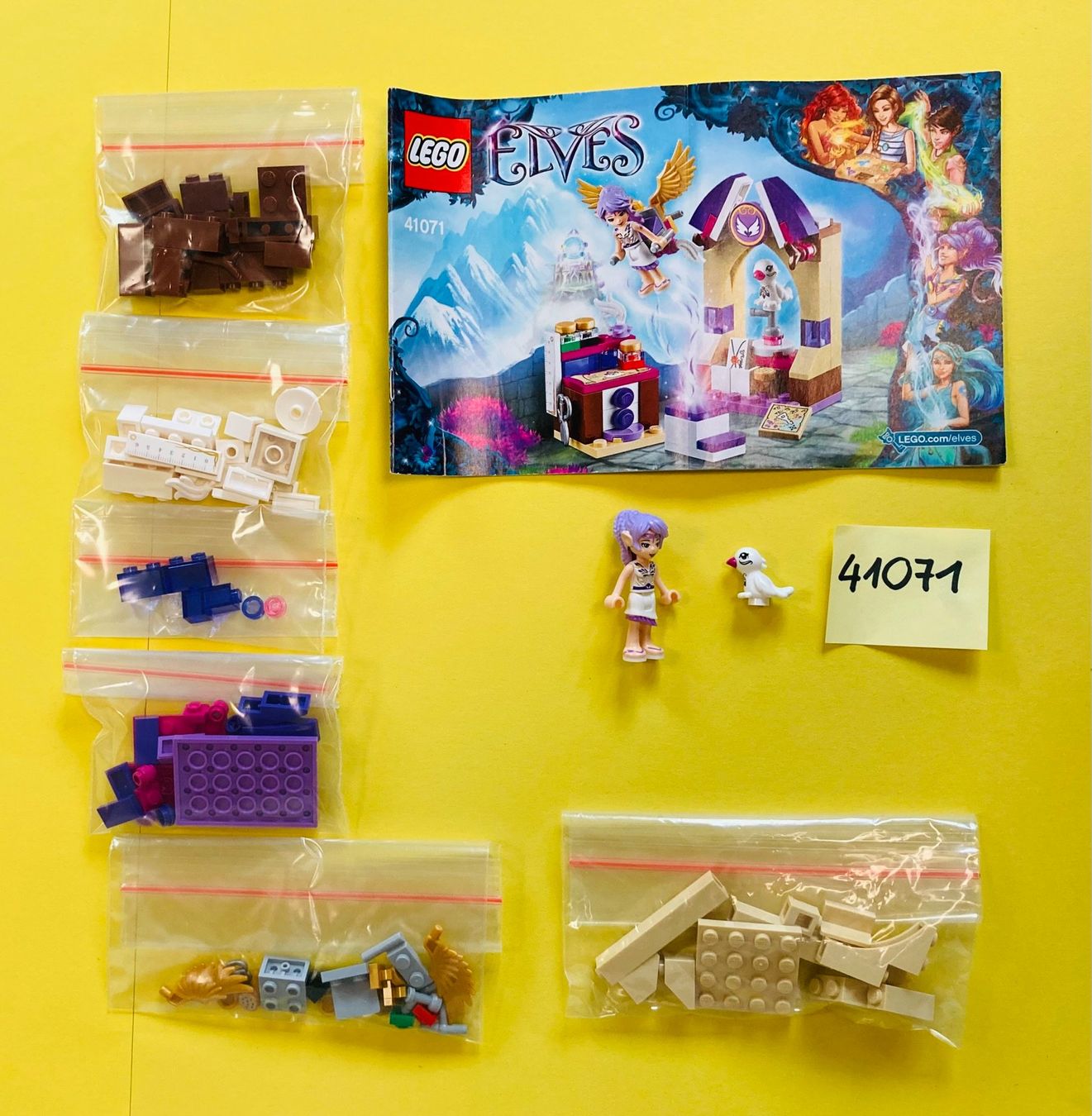 Lego Baukästen: LEGO Elves 41071 Aira's Creative Workshop, komplett sortiert – Gebraucht aus Zuzwil SG von Zaubertipps