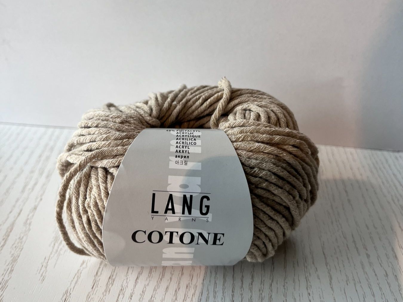 Lana: 1 Knäuel Cotone Lang Yarns – Nuovo e nell'imballaggio originale da Büsserach venduto da bor_s88m