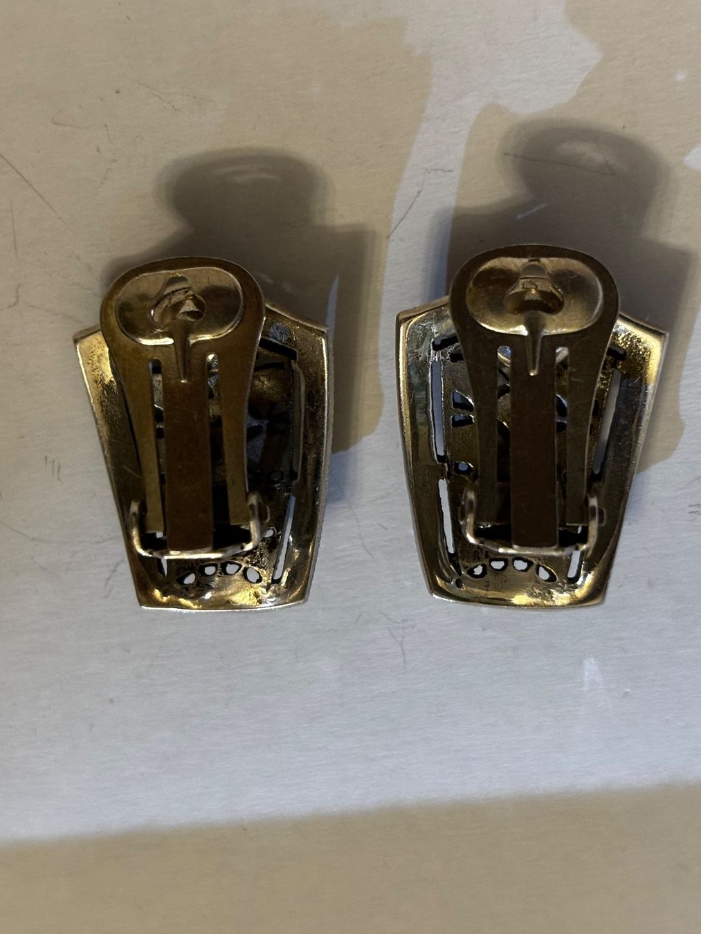 Orecchini pendenti & Orecchini a lobo: Silber 925 Vintage Ohrklips – Usato da Uznach venduto da Vintage2022. 1