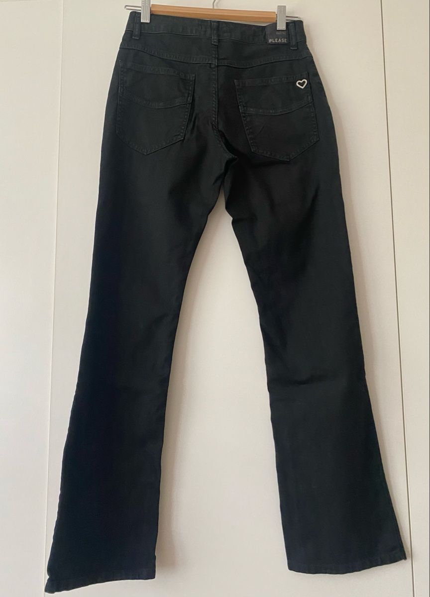 Please Jeans Jeans: schwarze dünne Jeans Please – D'occasion à Zizers par comia 1